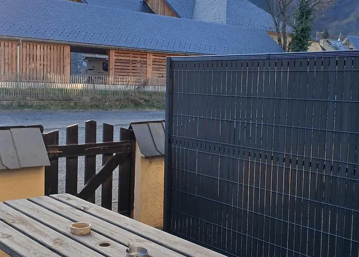 Appar T2 3 Lits Vue Montagne Terrasse Vielle Aure *