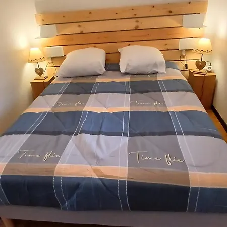 Appar T2 3 Lits Vue Montagne Terrasse Vielle Aure