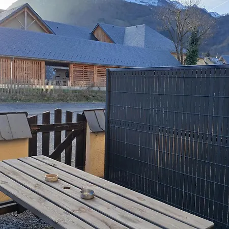 Appar T2 3 Lits Vue Montagne Terrasse Vielle Aure *